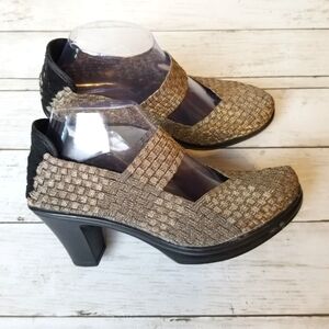 Bernie Mev Bonnie Mary Jane Stretch Heel Pumps